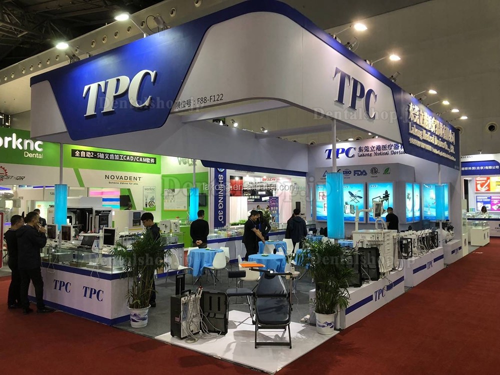 TPC PC2930 ポータブル歯科診療ユニット 内蔵スケーラーと光照射器付き